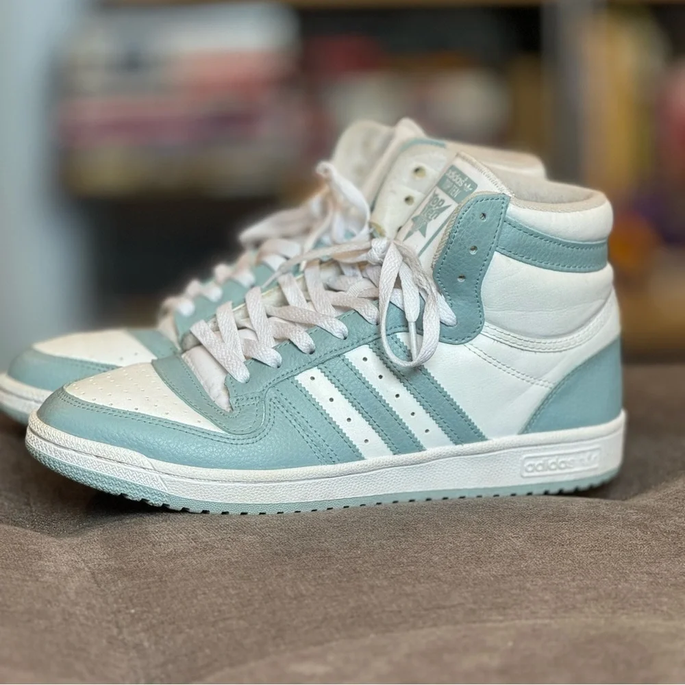 Adidas Top Ten RB 'White Magic Grey Size 9.5